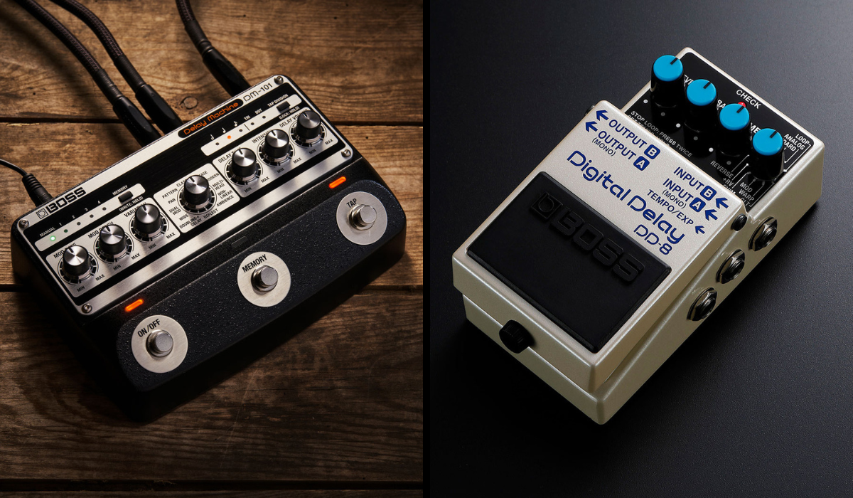 Comparing Analog and Digital Delay Pedals - BOSS Articles