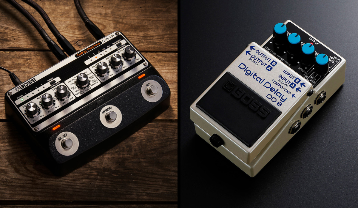 Comparing Analog and Digital Delay Pedals  