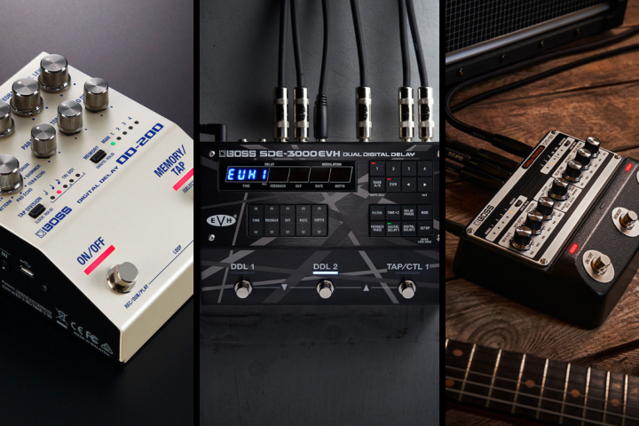 Exploring the Differences Between BOSS Delay Pedals  