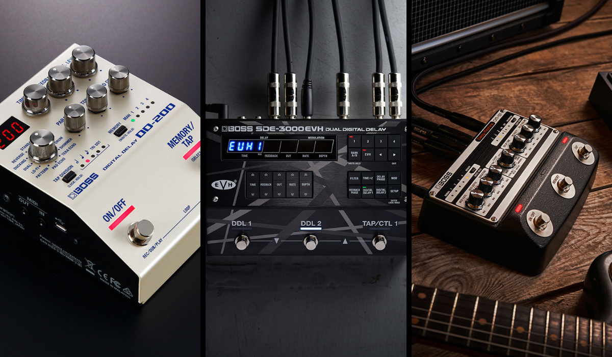 Exploring the Differences Between BOSS Delay Pedals - BOSS Articles