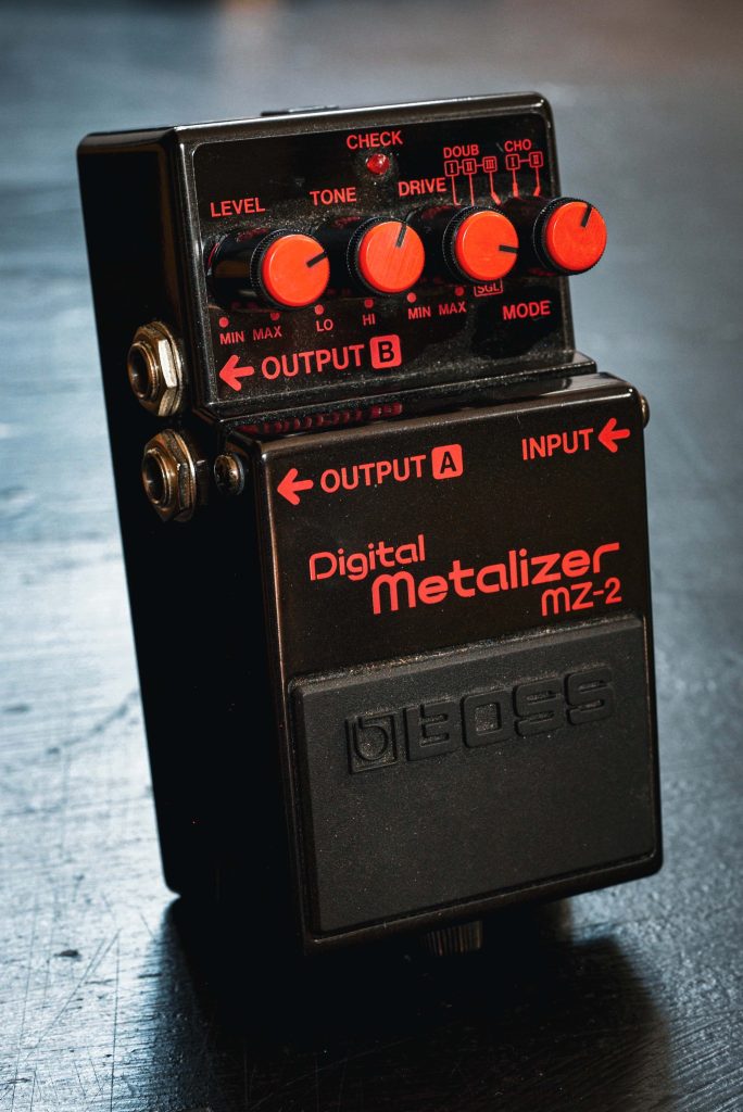 BOSS MZ-2 Digital Metalizer belonging to producer Tom Dalgety