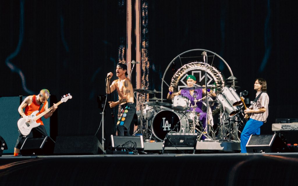 Red Hot Chili Peppers live in London, 2022