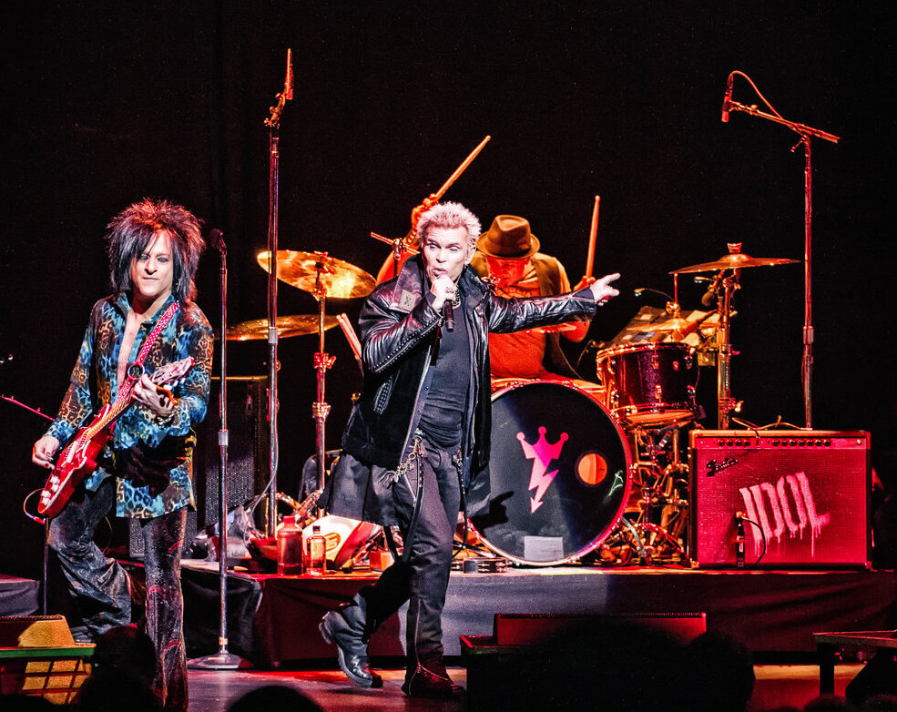 Steve Stevens and Billy Idol