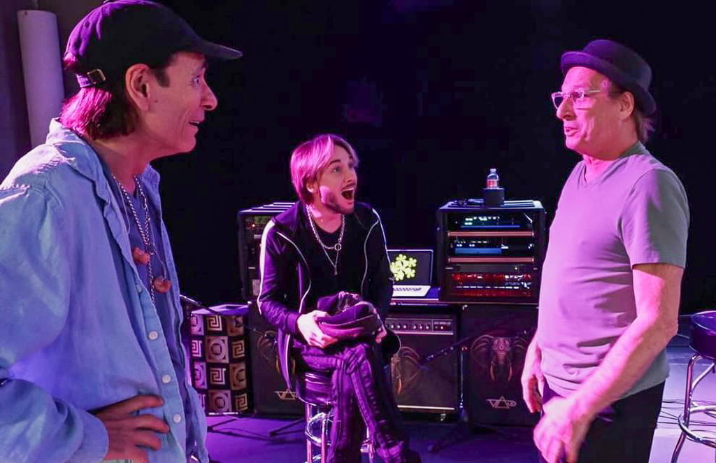 Steve Vai, Doug MacArthur, and Adrian Belew soundcheck on BEAT tour 2024.