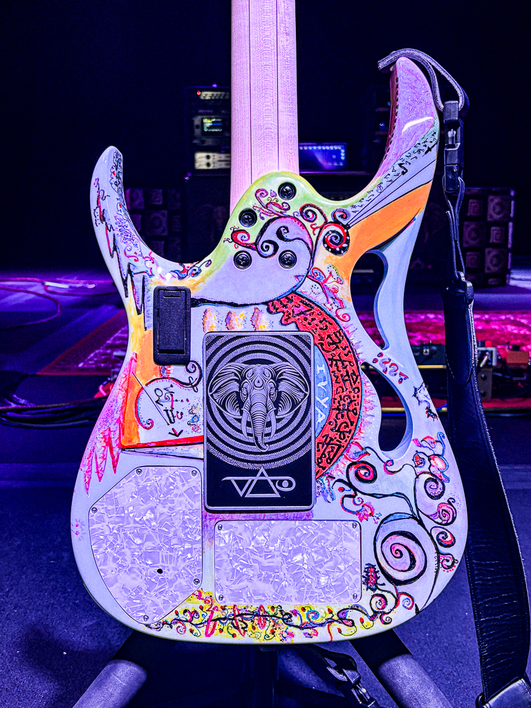 Steve Vai's Ibanez "IVYA" PIA - rear.