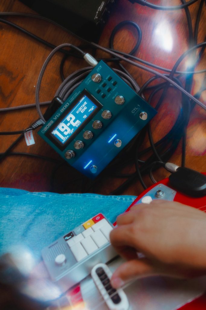 Toast and the BOSS VG-800 V-Guitar Processor