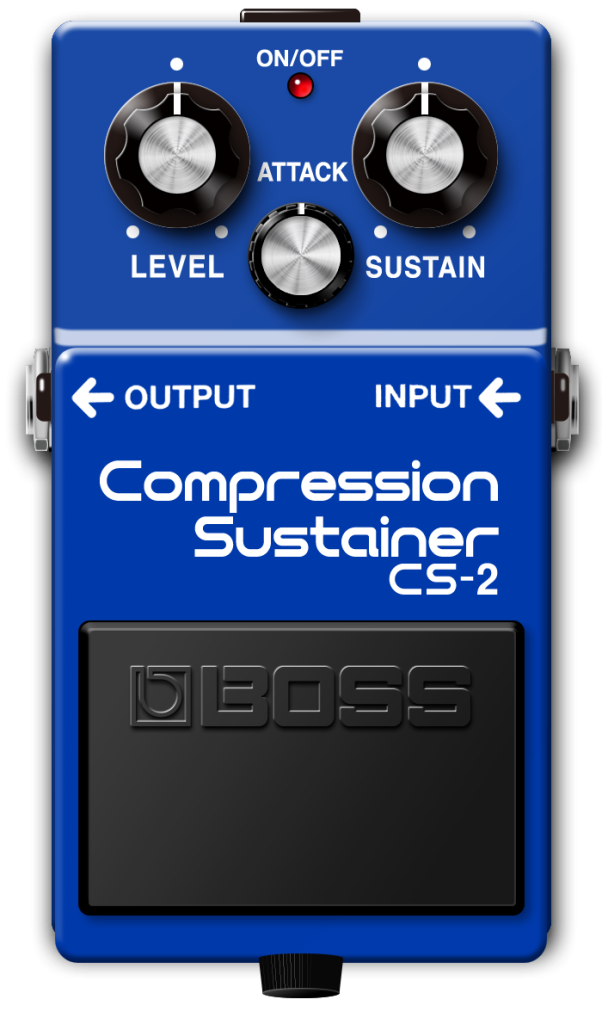 BOSS PX-1 Plugout FX CS-2 Compression Sustainer