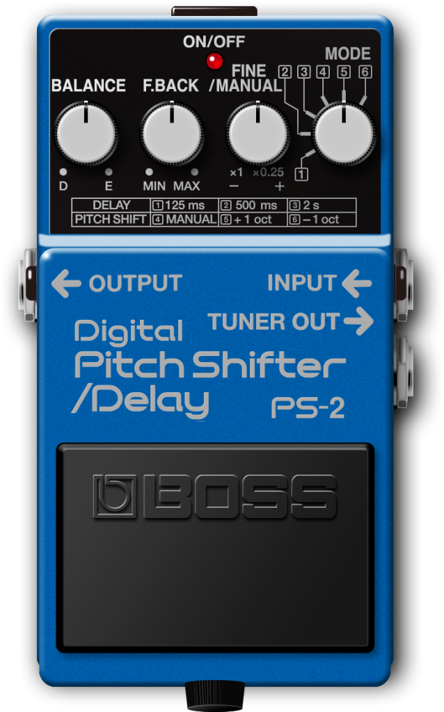 BOSS PS-2 Digital Pitch Shifter/Delay