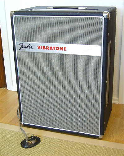 Fender Vibratone rotary speaker cabinet.