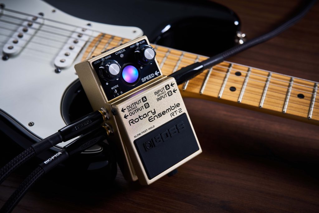 RT-2 Rotary Ensemble with Stratocaster electric guitar