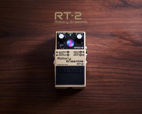 BOSS RT-2 Rotary Ensemble and model logo