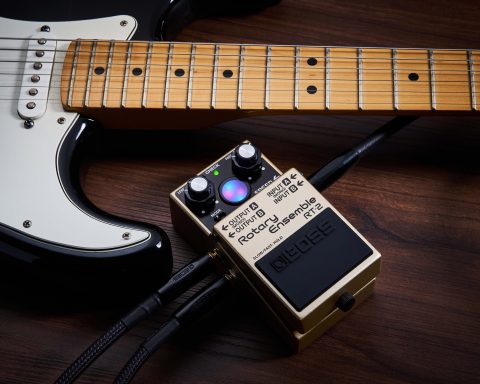 RT-2 Rotary Ensemble with Stratocaster electric guitar