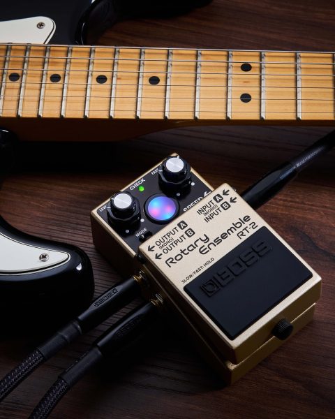 RT-2 Rotary Ensemble with Stratocaster electric guitar
