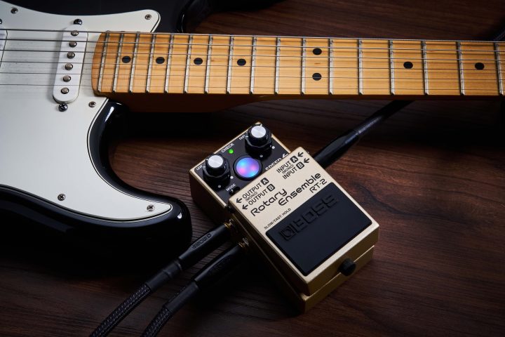RT-2 Rotary Ensemble with Stratocaster electric guitar
