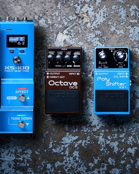 BOSS XS-100, XS-1, PS-6, and OC-5