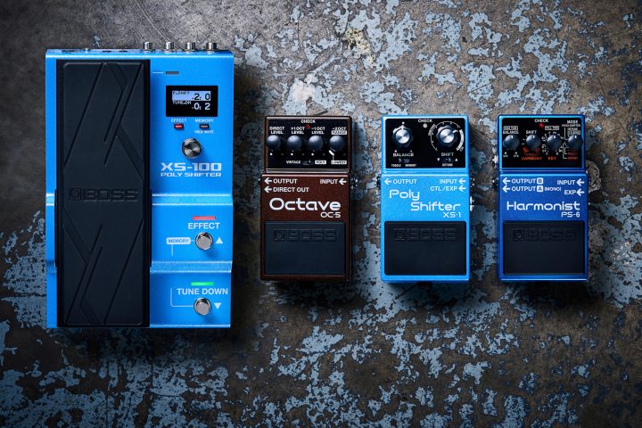 BOSS XS-100, XS-1, PS-6, and OC-5