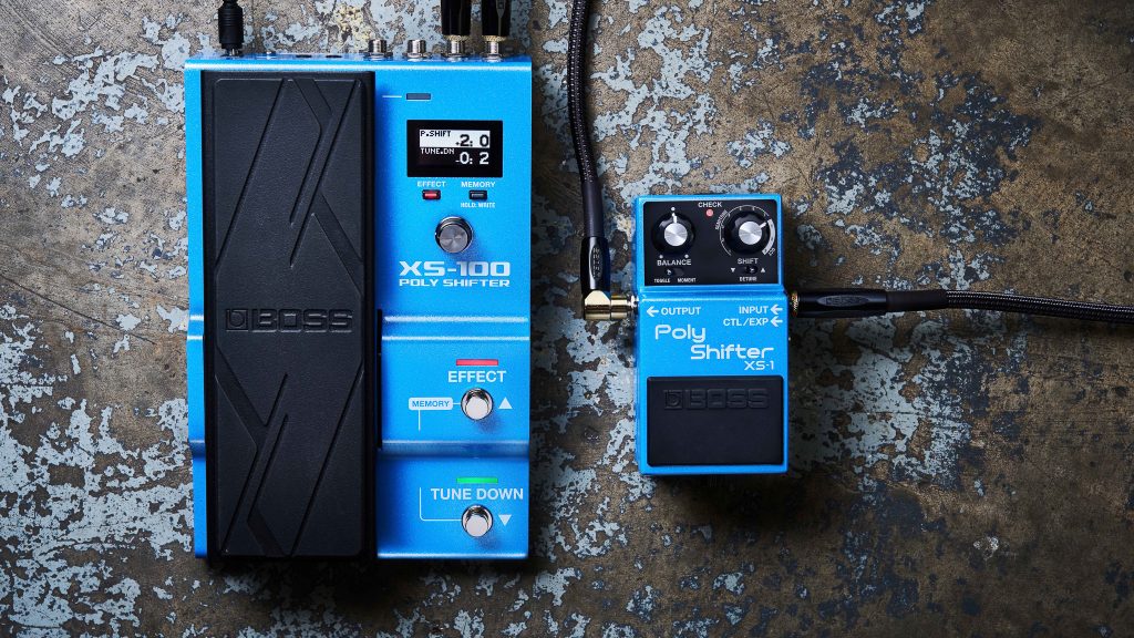 BOSS XS-1 and XS-100 Poly Shifters