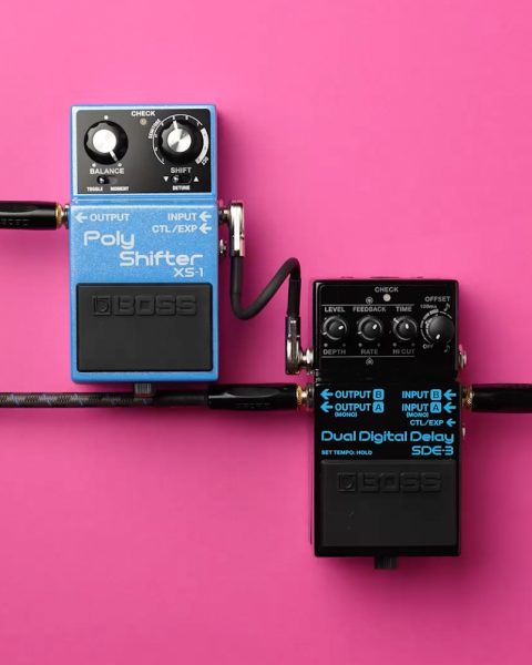 BOSS XS-1 Poly Shifter and SDE-3 Dual Digital Delay