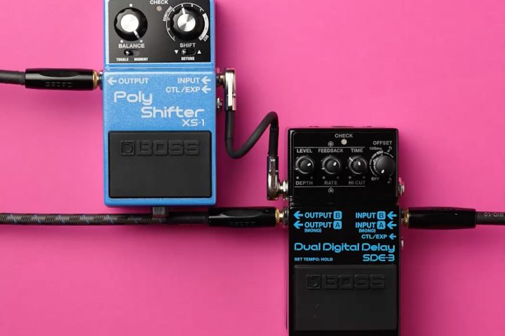 BOSS XS-1 Poly Shifter and SDE-3 Dual Digital Delay