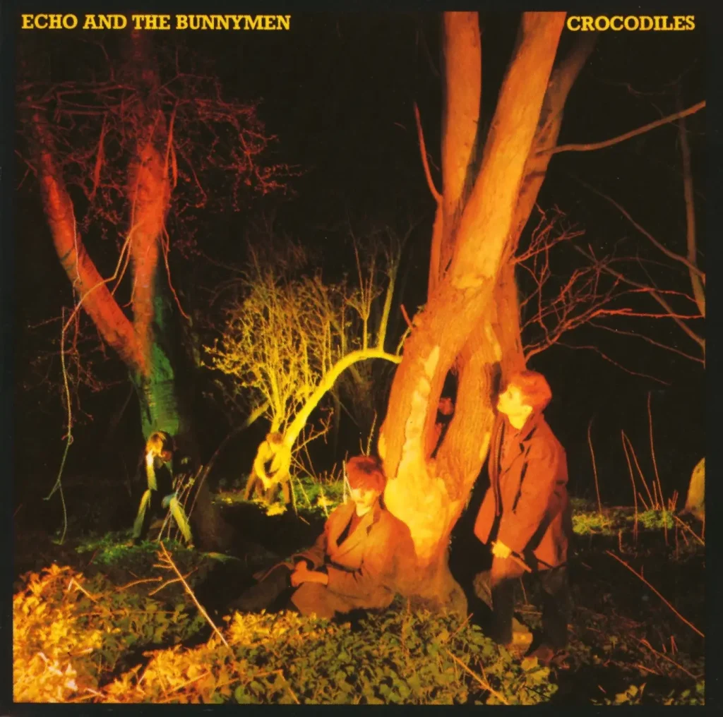 Echo & the Bunnymen Crocodiles album artwork.