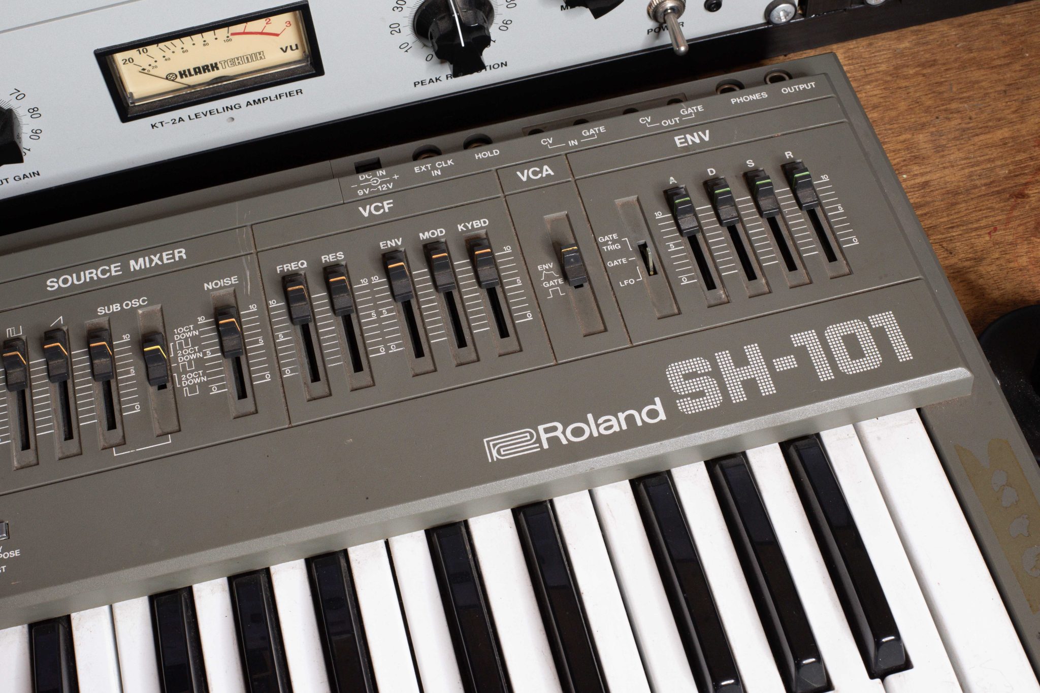 Echo & the Bunnymen guitarist Will Sergeant's Roland SH-101 synthesizer