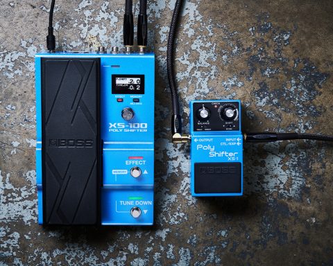 BOSS XS series pedals, the XS-1 and XS-100 Poly Shifters