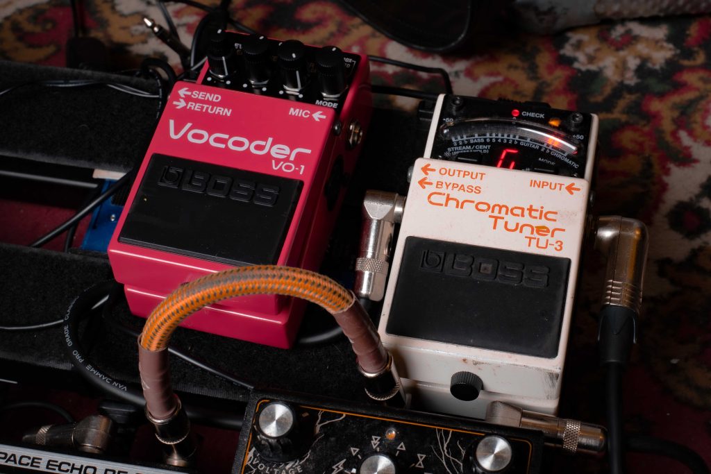 James Walbourne's BOSS VO-1 Vocoder and TU-3 Chromatic Tuner