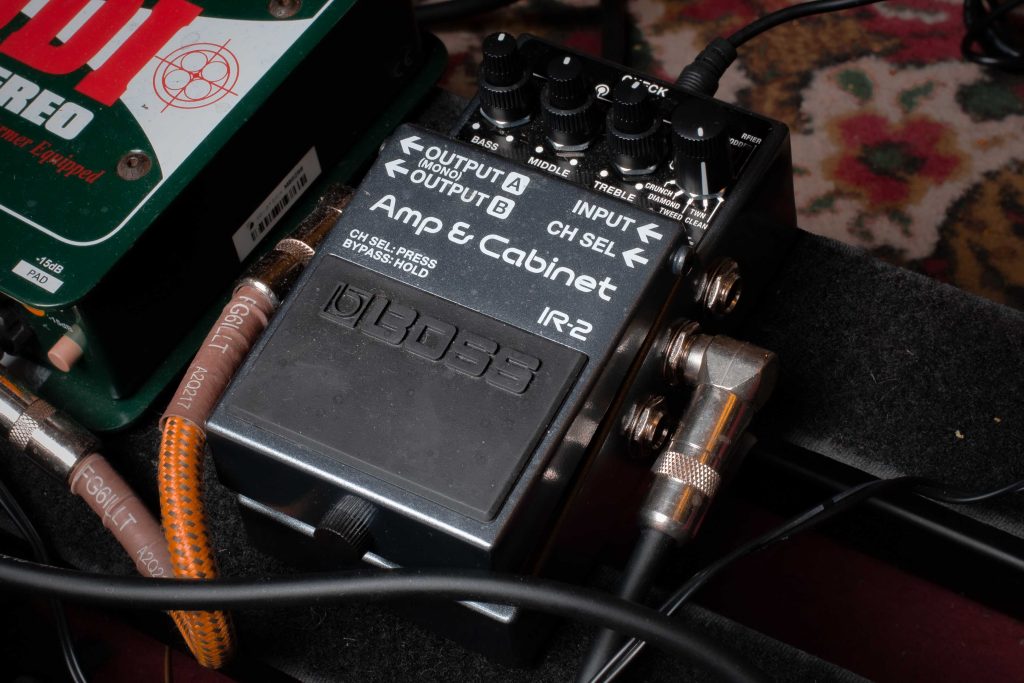 James Walbourne's BOSS IR-2 Amp & Cabinet