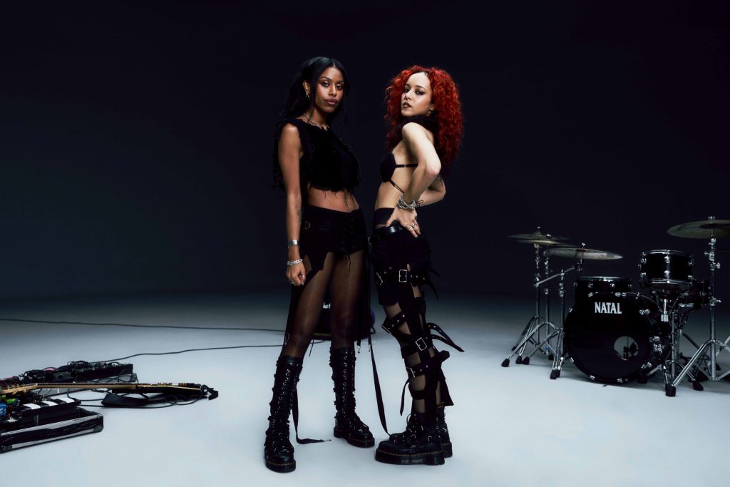 Nova Twins Amy Love (left) and Georgia South.