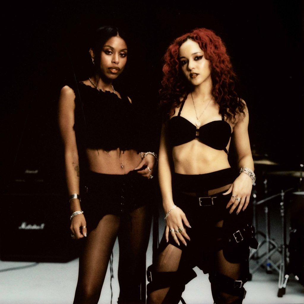 Nova Twins Amy Love (left) and Georgia South.