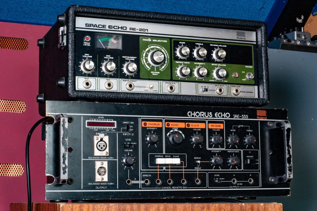 Roland RE-201 Space Echo and SRE-555 Chorus Echo
