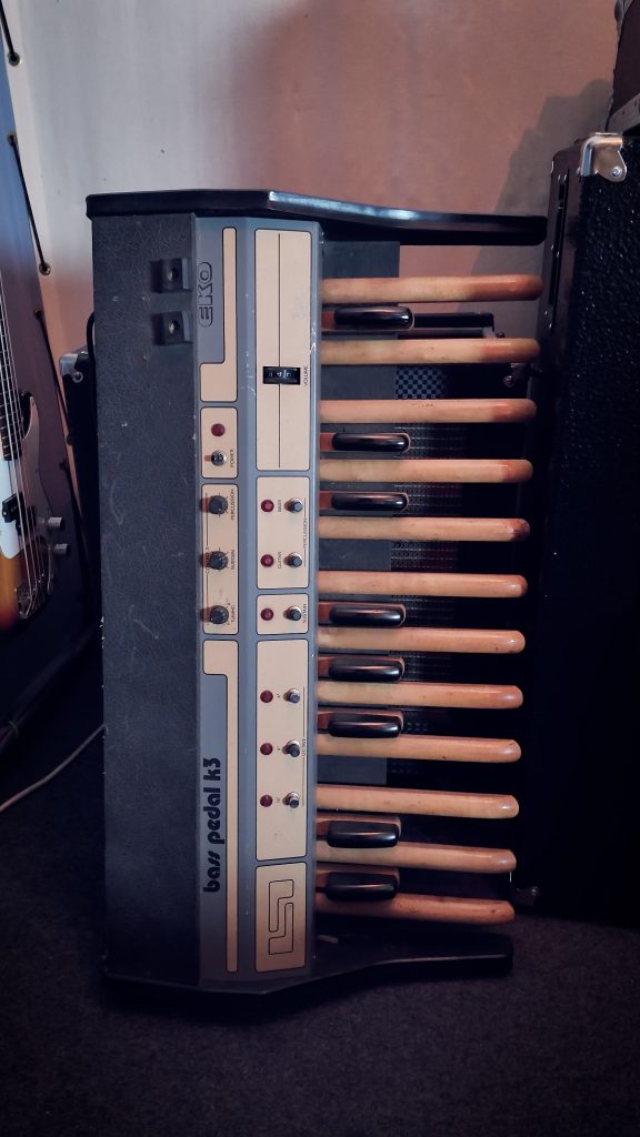 Charlie Jones's EKO K-3 Bass Pedal
