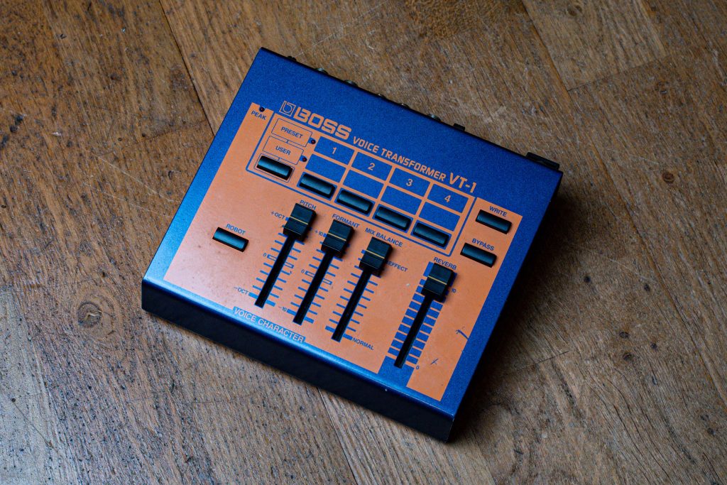 Bassist Charlie Jones' (Robert Plant and Jimmy Page, The Cult, Siouxsie Sioux, Goldfrapp) VT-1 Voice Transformer