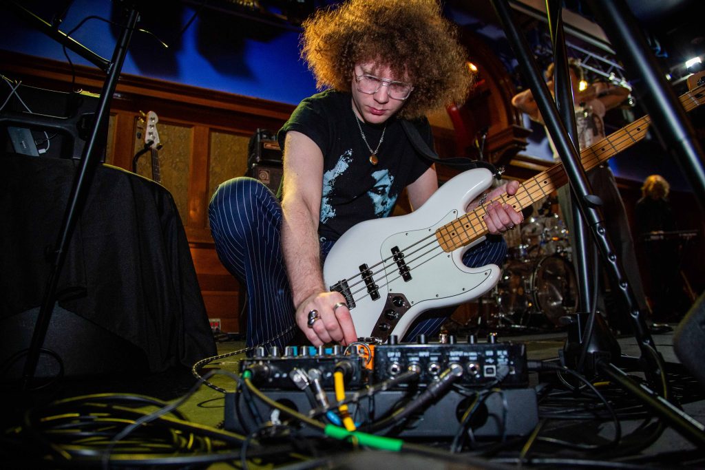 Brigitte Calls Me Baby bassist Devin Wessels