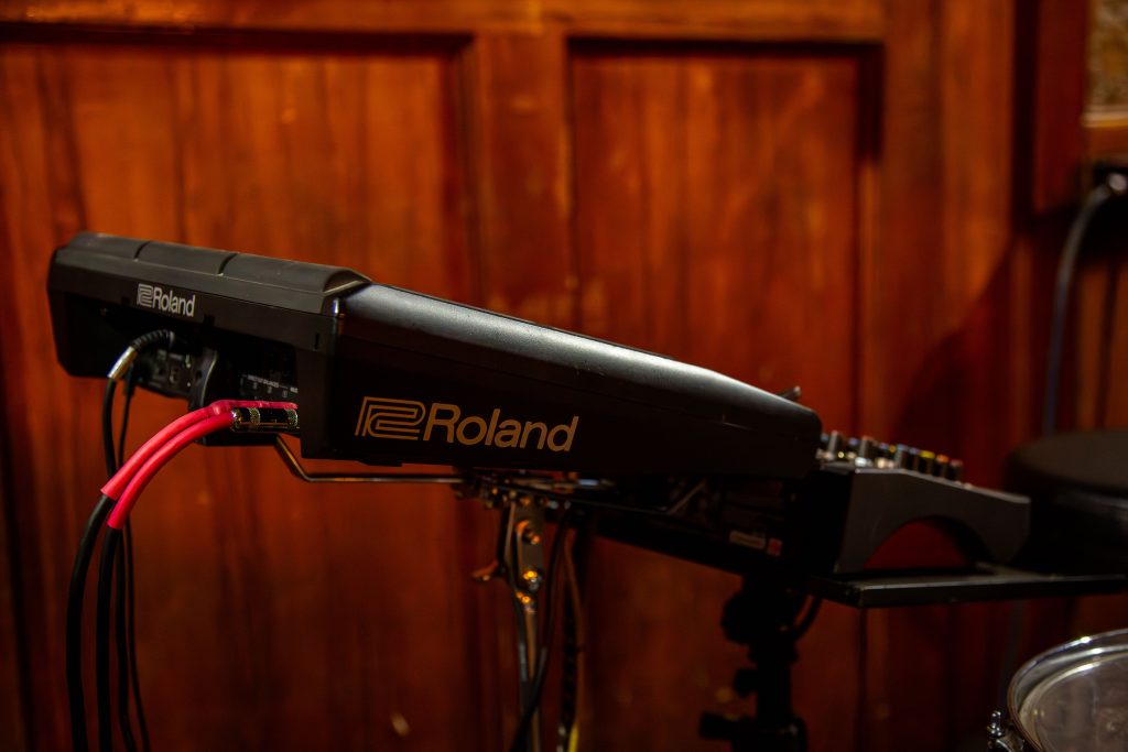 Brigitte Calls Me Baby drummer Jeremy Benshish's Roland SPD-SX Sampling Pad