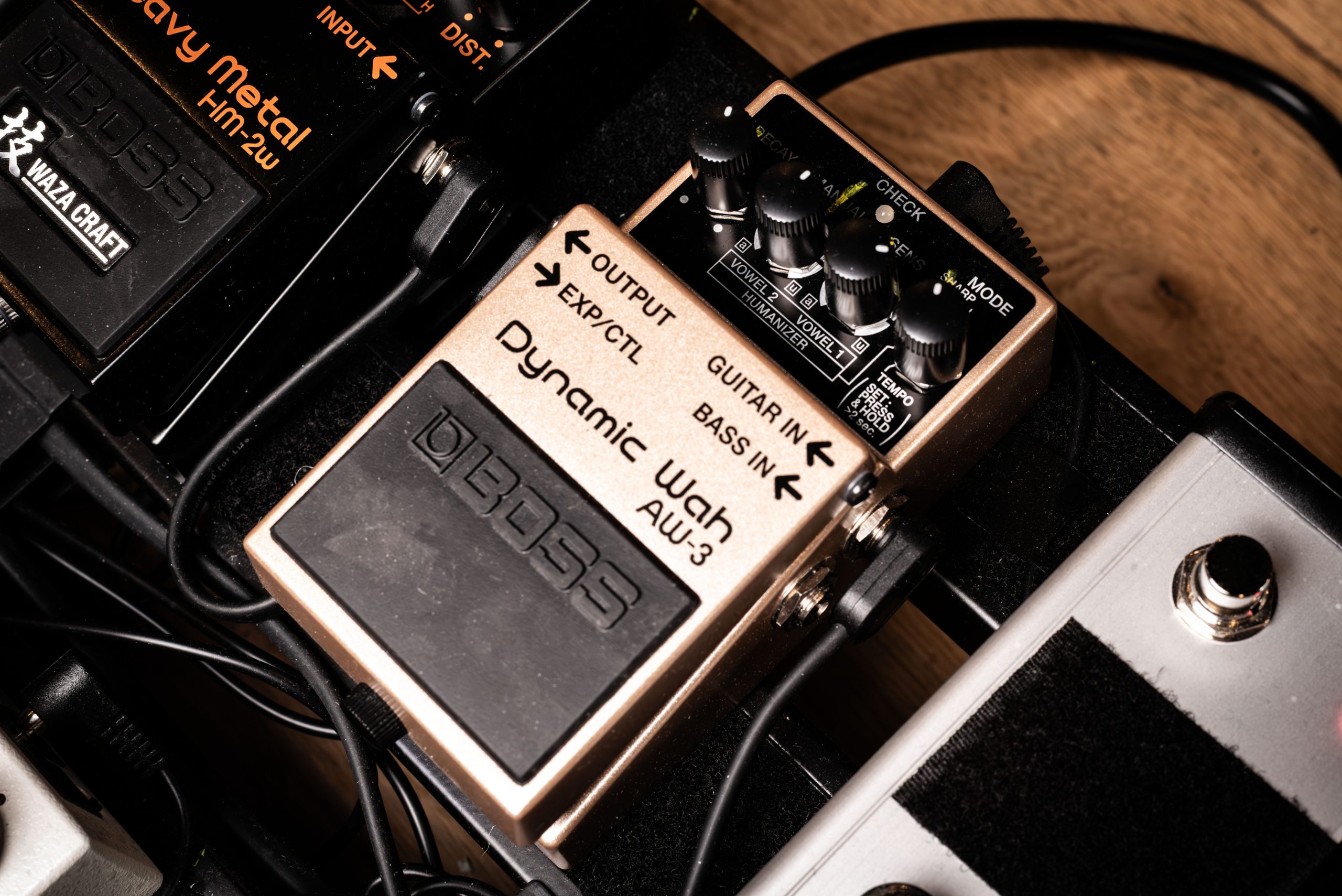 Skunk Anansie guitarist Ace's BOSS AW-3 Dynamic Wah