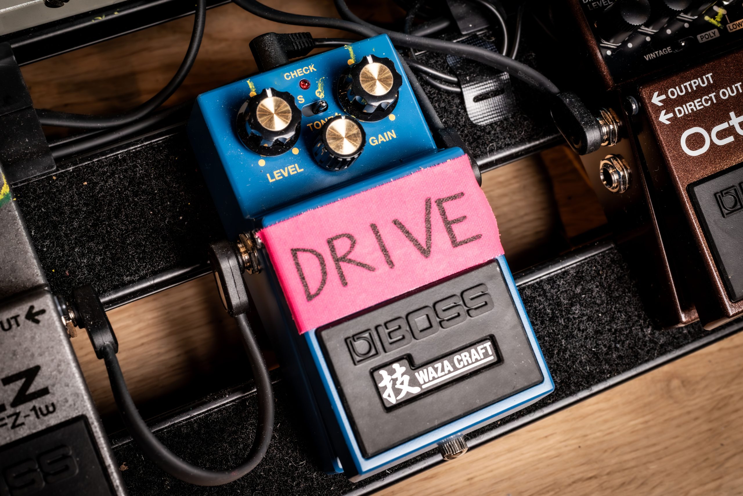 Skunk Anansie guitarist Ace's BOSS BD-2W Blues Driver