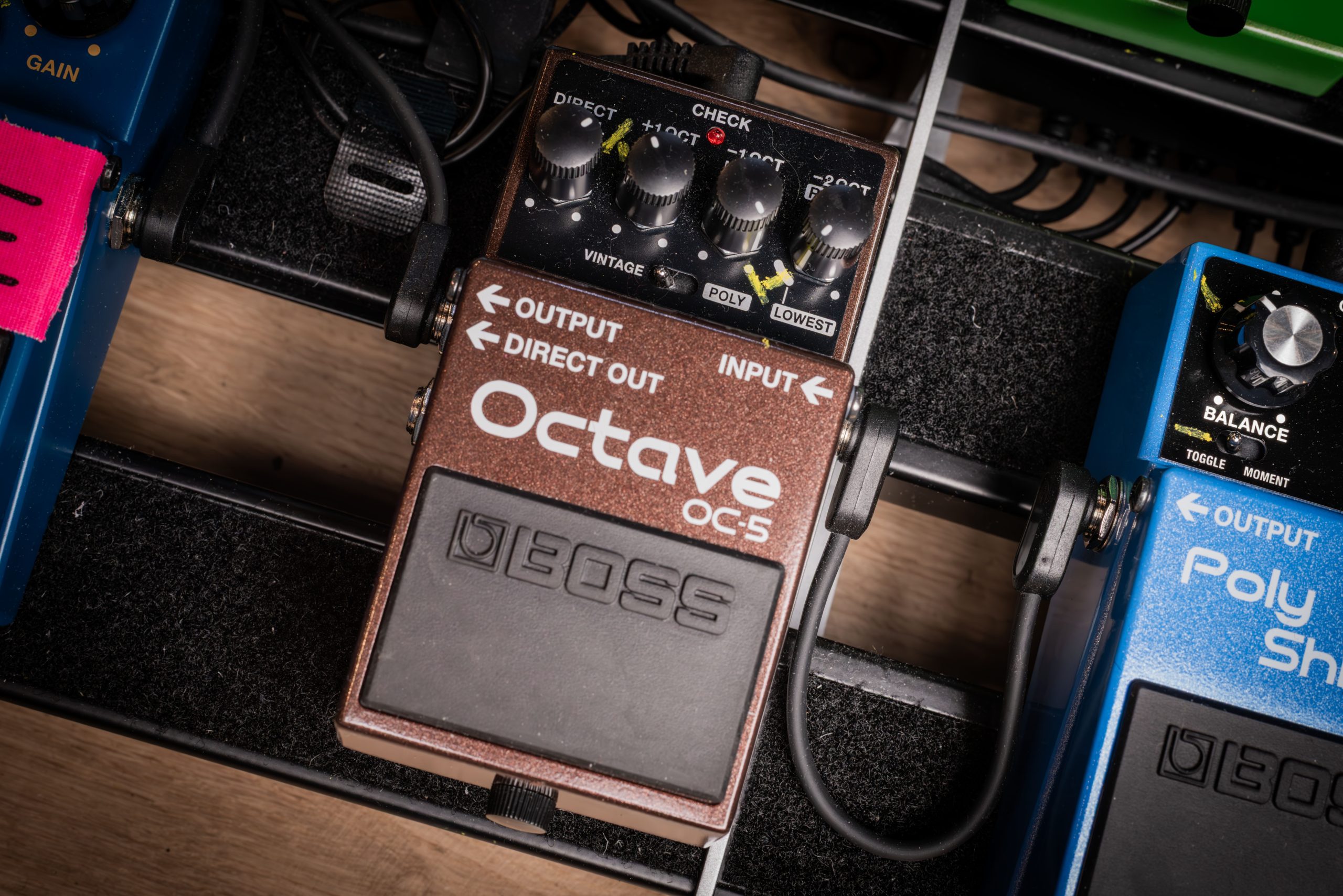 Skunk Anansie guitarist Ace's BOSS OC-5 Octave