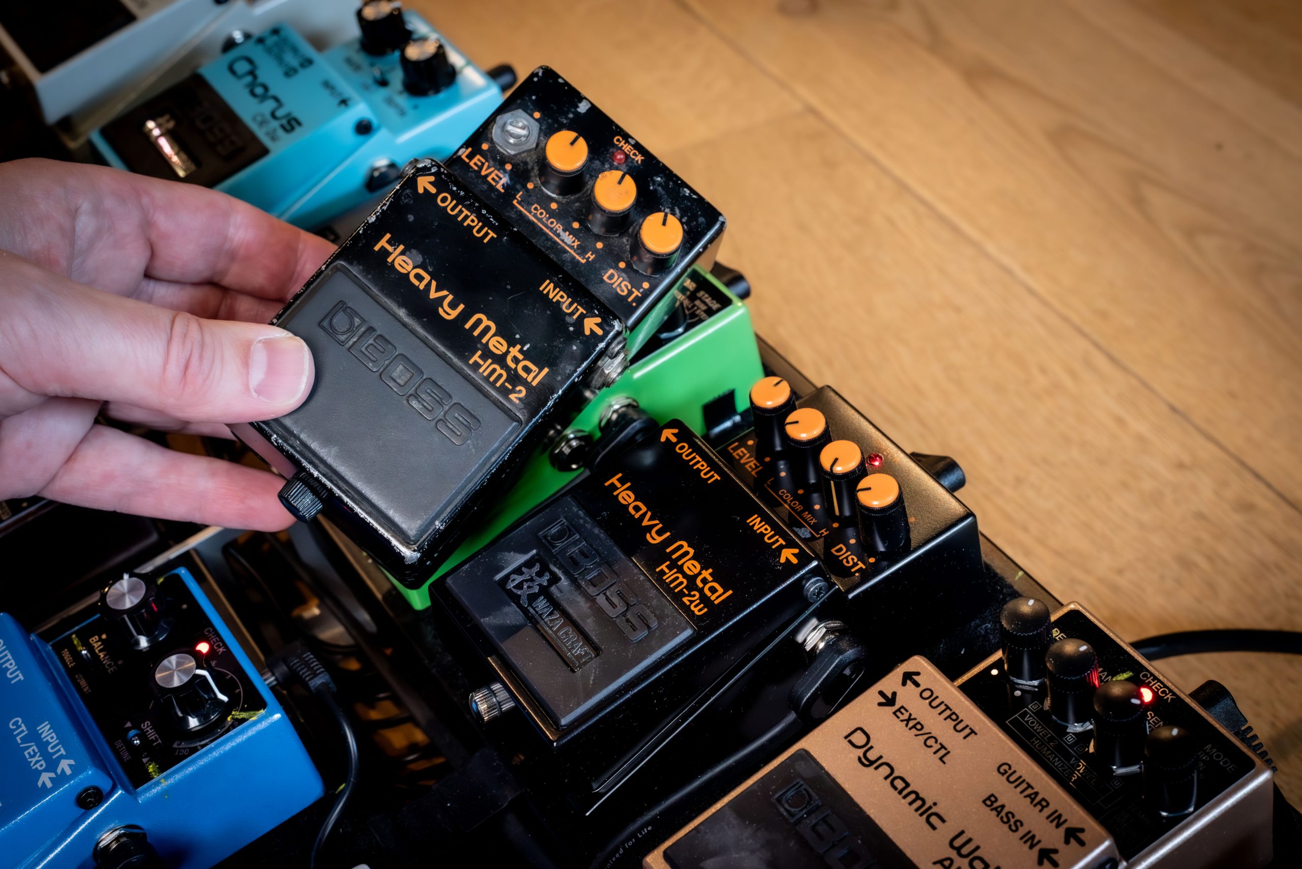 Skunk Anansie guitarist Ace's HM-2 and HM-2W Heavy Metal