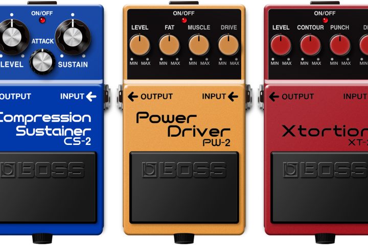 BOSS CS-2 Compression Sustainer, PW-2 Power Driver, and XT-Xtortion PX-1 Plugout FX Model Passes