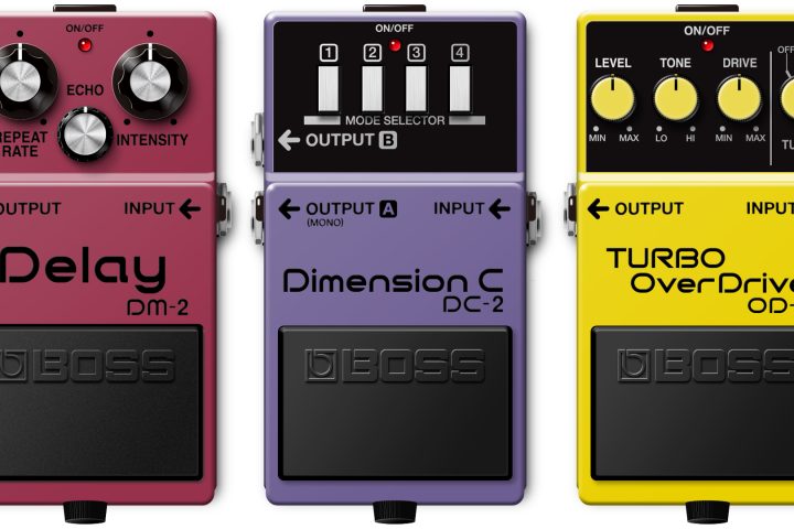 BOSS DM-2 Delay, DC-2 Dimension C, and OD-2 TURBO OverDrive PX-1 Plugout FX Model Passes