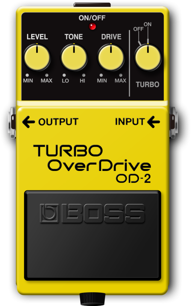 BOSS OD-2 TURBO OverDrive PX-1 Plugout FX Model Pass