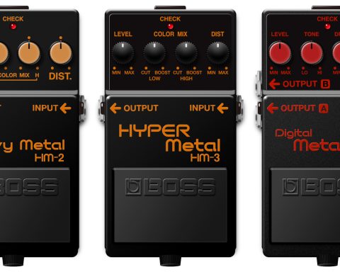 BOSS HM-2 Heavy Metal, HM-3 HYPER Metal, and MZ-2 Digital Metalizer